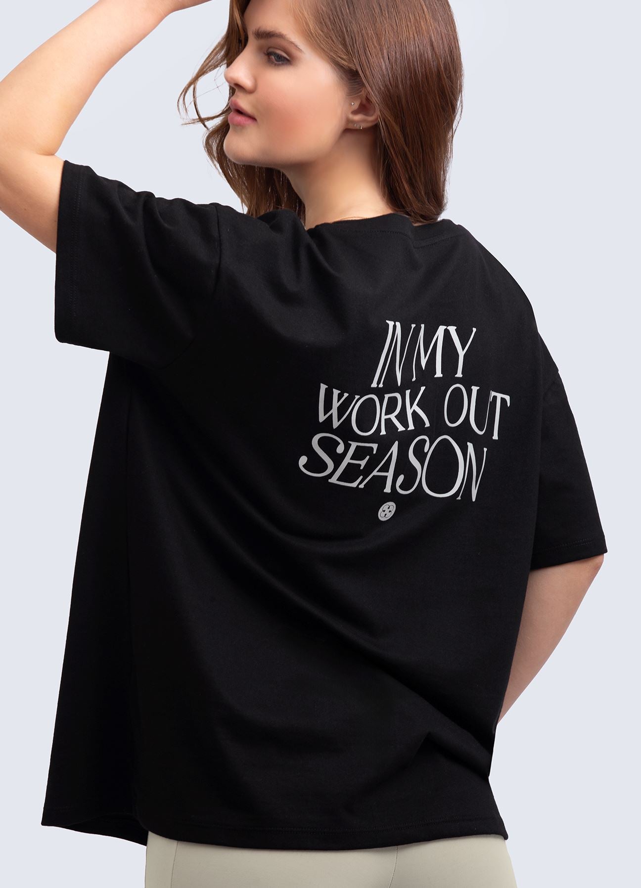 T-SHIRT WORK OUT- NEGRO TOPS WINropadeportiva 