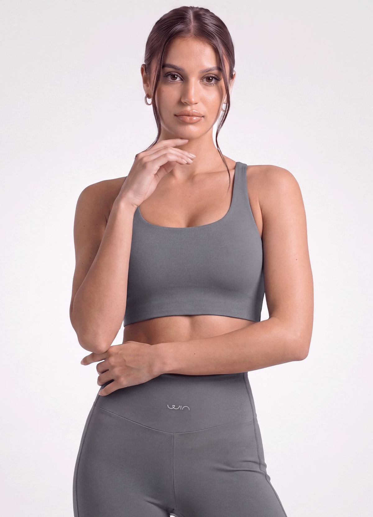 TOP EMANA AURA - GRIS TOPS WIN ROPA DEPORTIVA GRIS S 