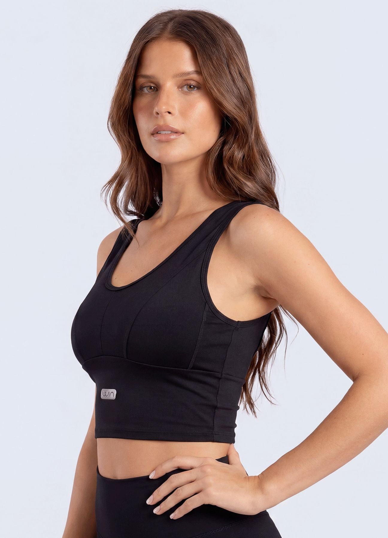TOP EMANA BEAT - NEGRO TOPS WIN ROPA DEPORTIVA Negro S 