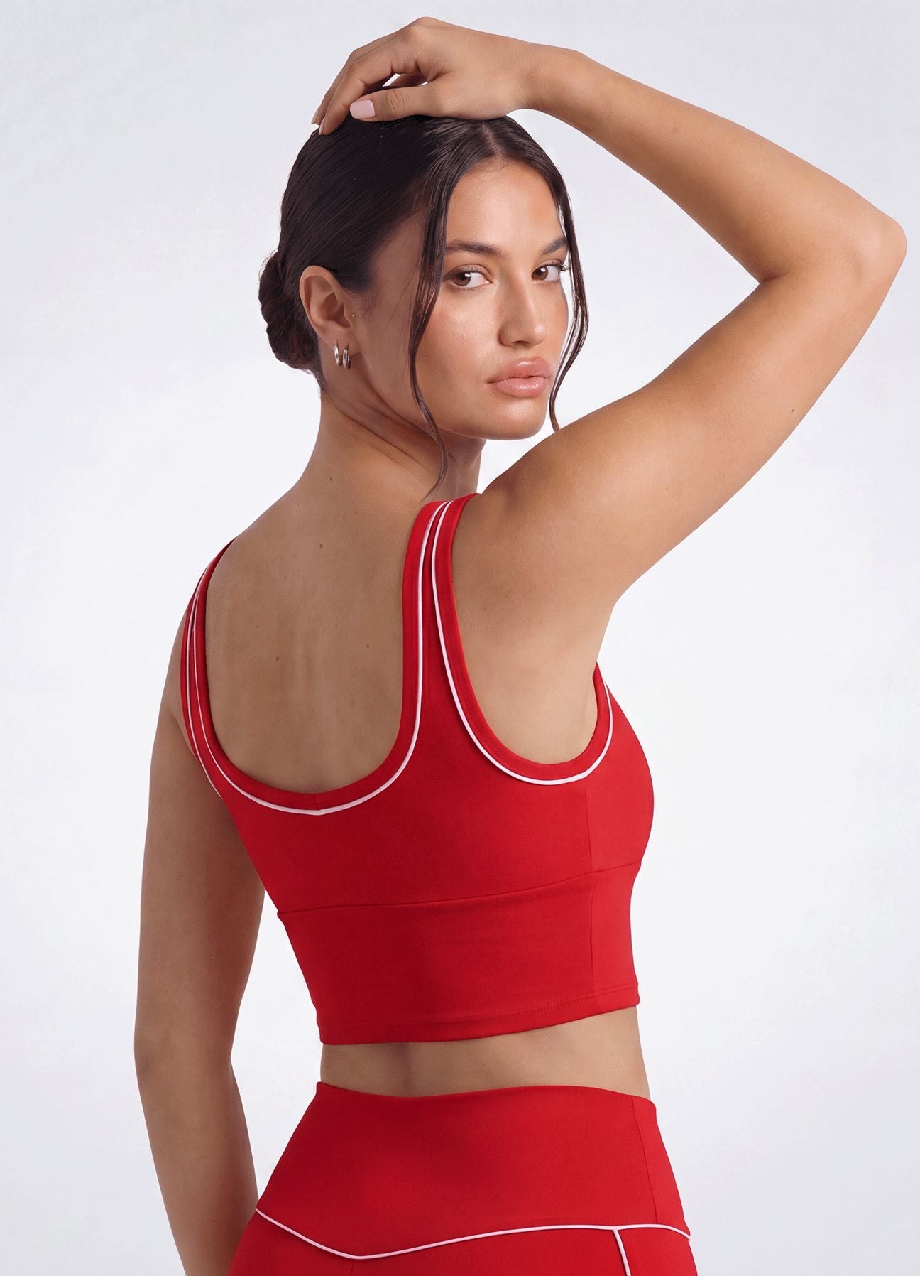 TOP EMANA COMPACT - ROJO TOPS WIN ROPA DEPORTIVA 