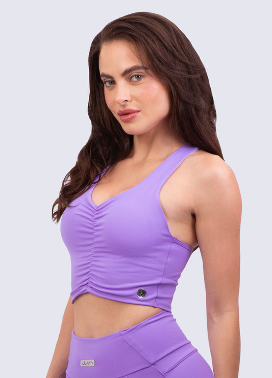 TOP EMANA CONTOUR-VIOLETA WIN ROPA DEPORTIVA VIOLETA S 