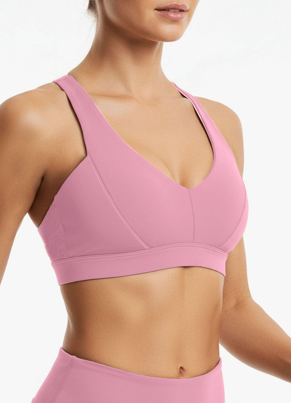 TOP EMANA CUT PERFECT - ROSADO TOPS WIN ROPA DEPORTIVA Rosado S 