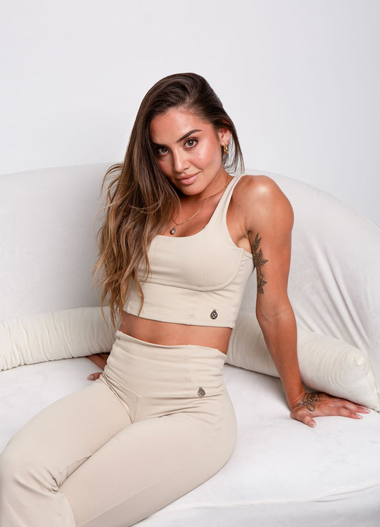 TOP EMANA FLOW-BEIGE TOPS WIN S BEIGE 