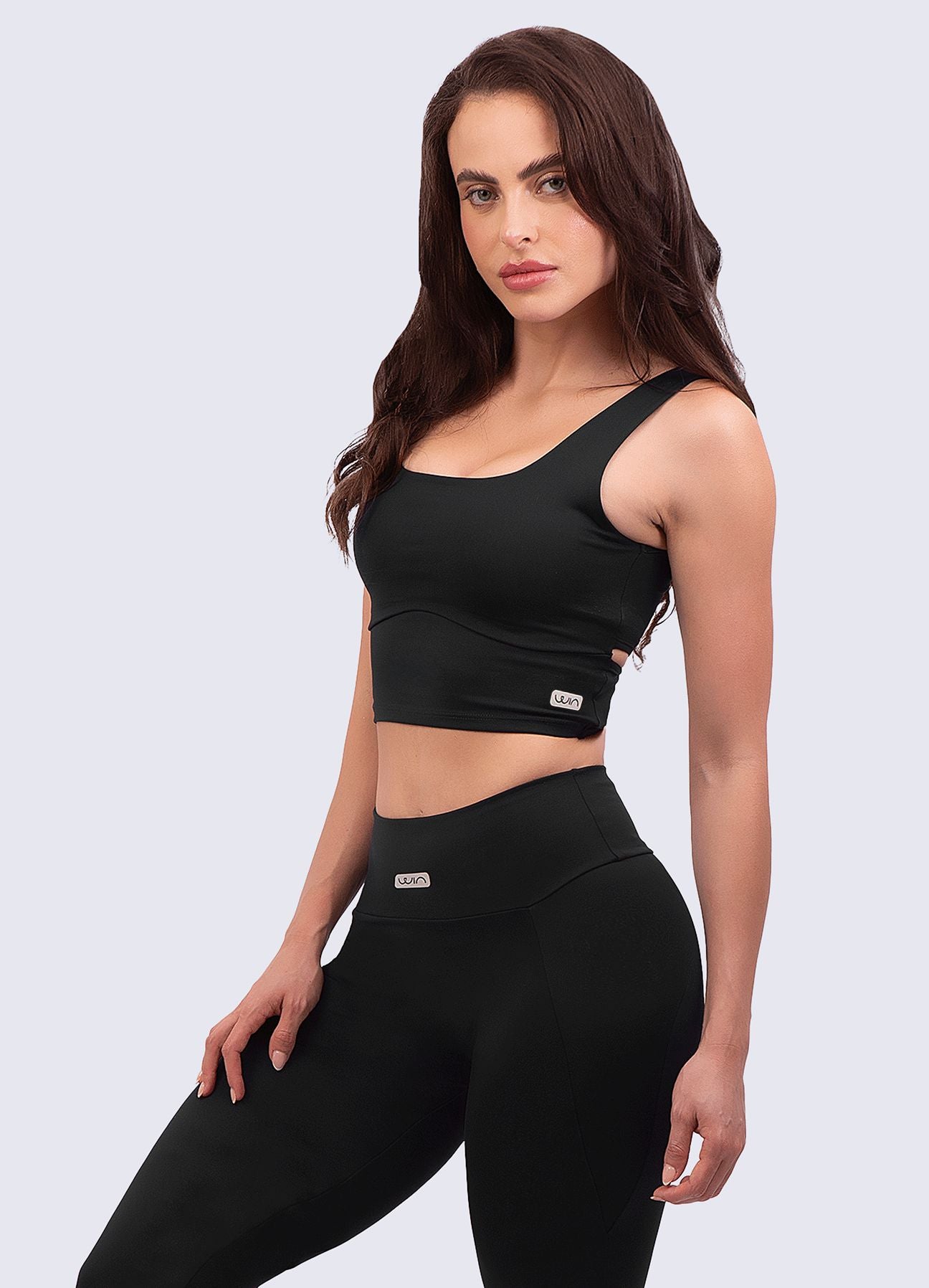 TOP EMANA FLY - NEGRO TOPS WIN ROPA DEPORTIVA NEGRO S 