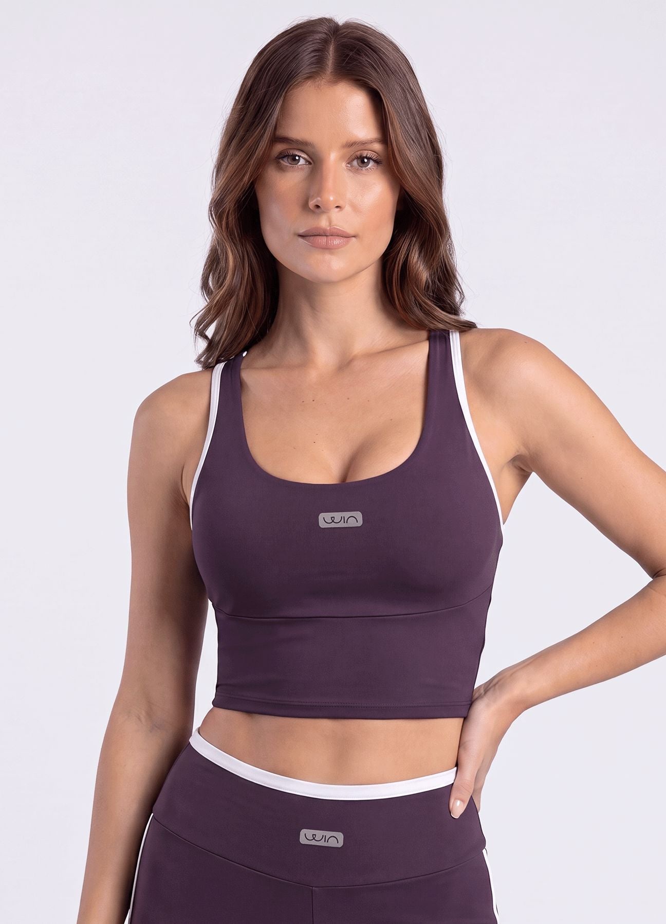 TOP EMANA FREEDOM - MORADO OSCURO TOPS WIN ROPA DEPORTIVA 