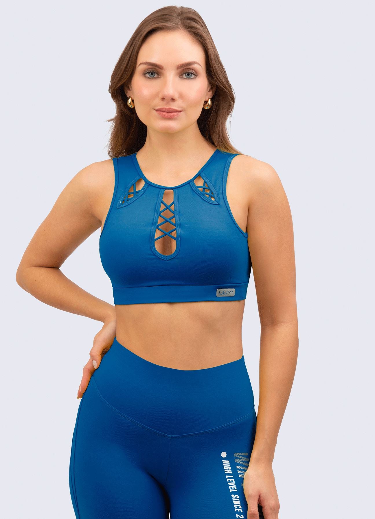 TOP EMANA H-LEVEL-AZUL TOPS WIN ROPA DEPORTIVA S AZUL 