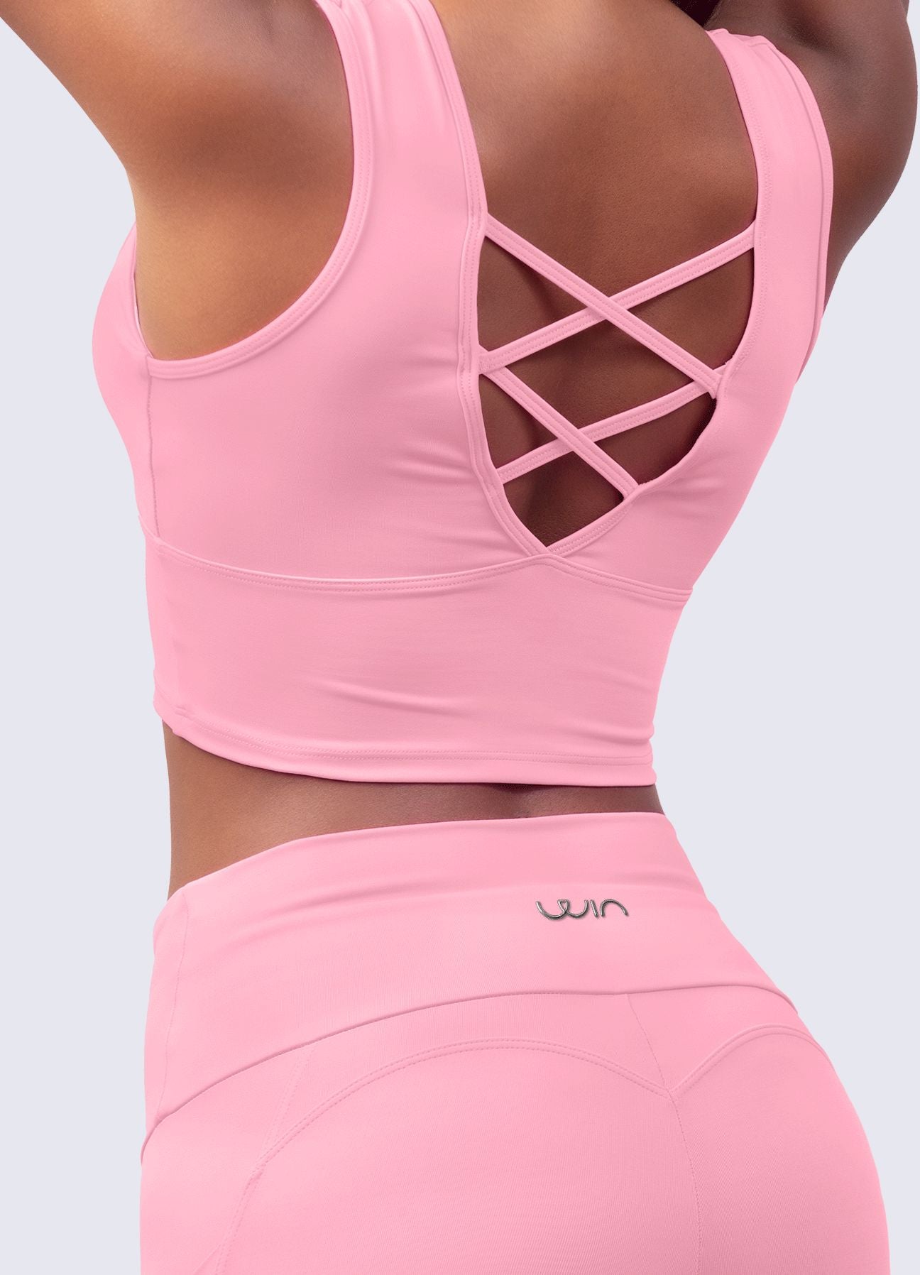 TOP EMANA PERFECT BELT - ROSADO TOPS WIN ROPA DEPORTIVA 