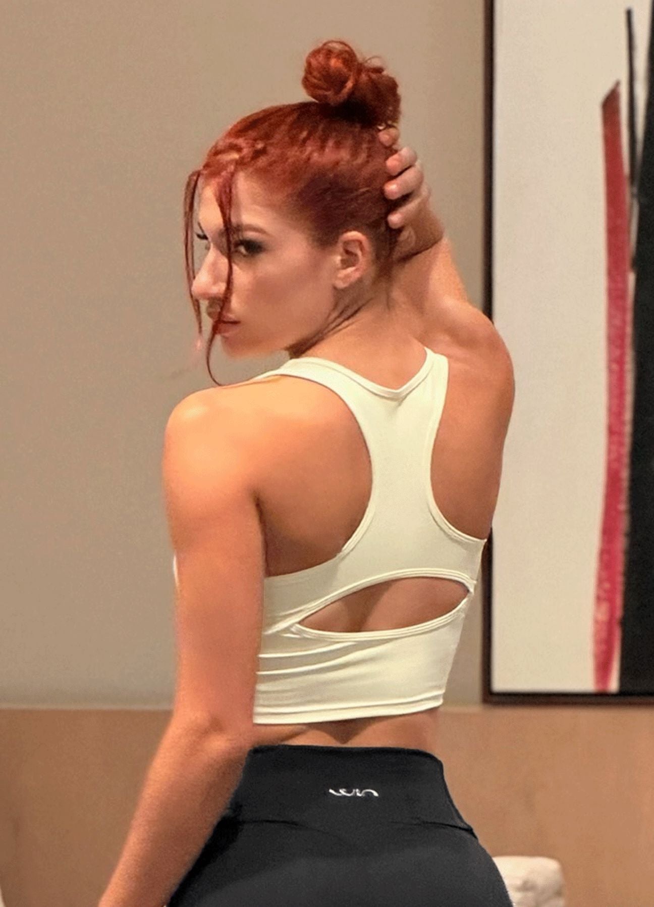 TOP EMANA PLAY - BUTTERCREAM WIN ROPA DEPORTIVA 