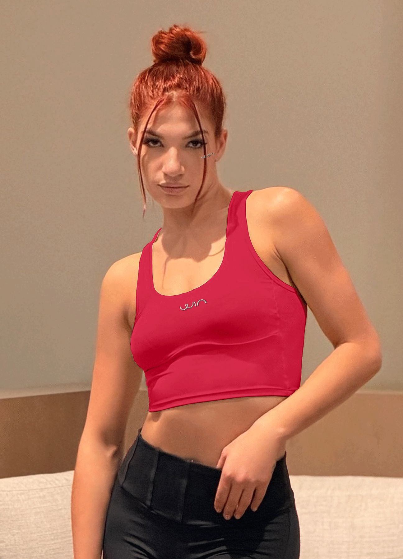 TOP EMANA PLAY - ROJO TOPS WIN ROPA DEPORTIVA Rojo S 