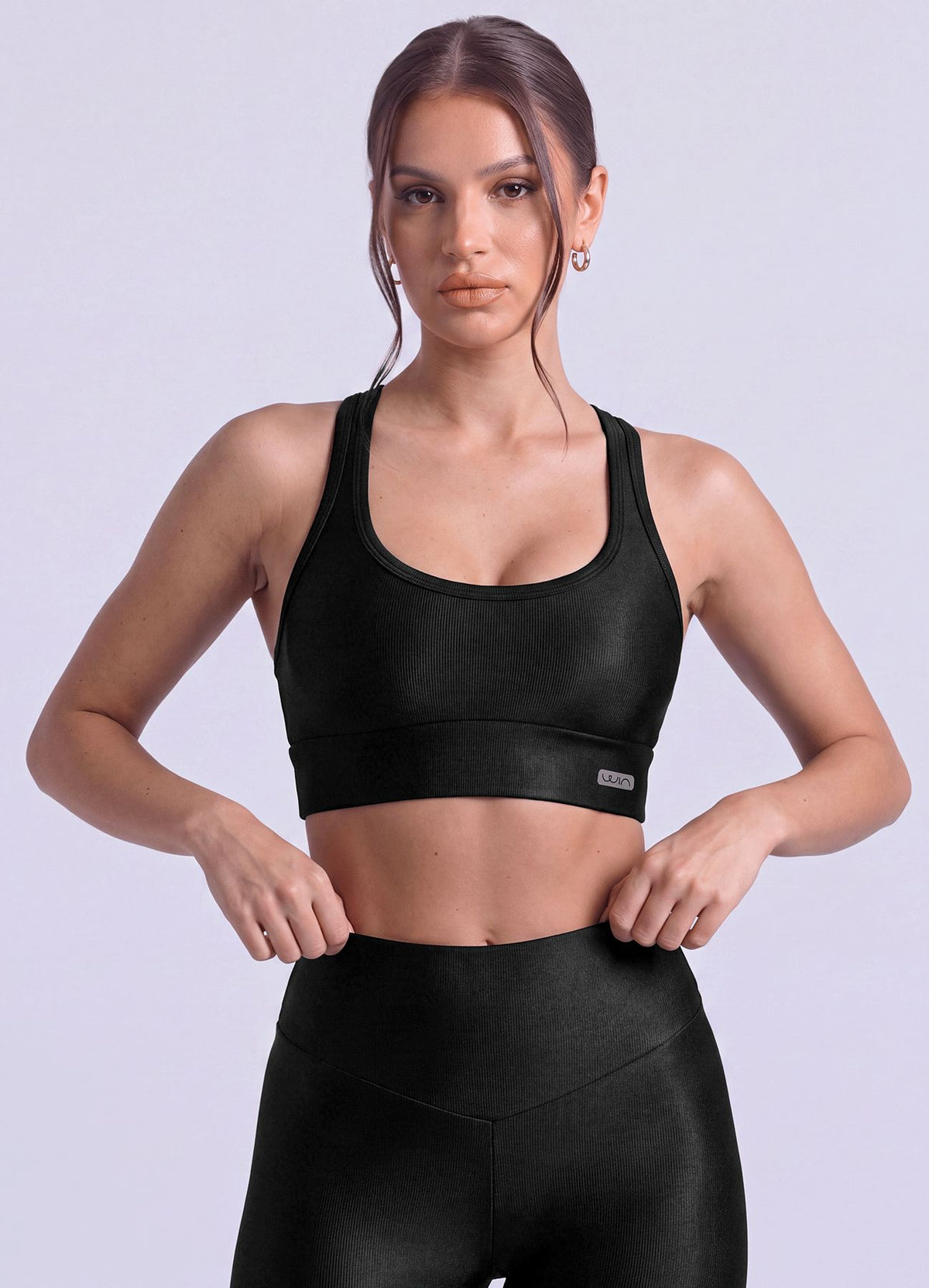 TOP EMANA RADIANCE - NEGRO TOPS WIN ROPA DEPORTIVA 