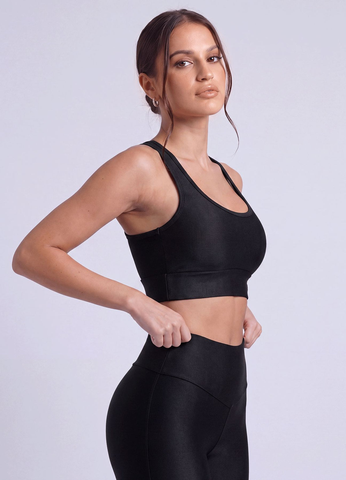 TOP EMANA RADIANCE - NEGRO TOPS WIN ROPA DEPORTIVA NEGRO S 