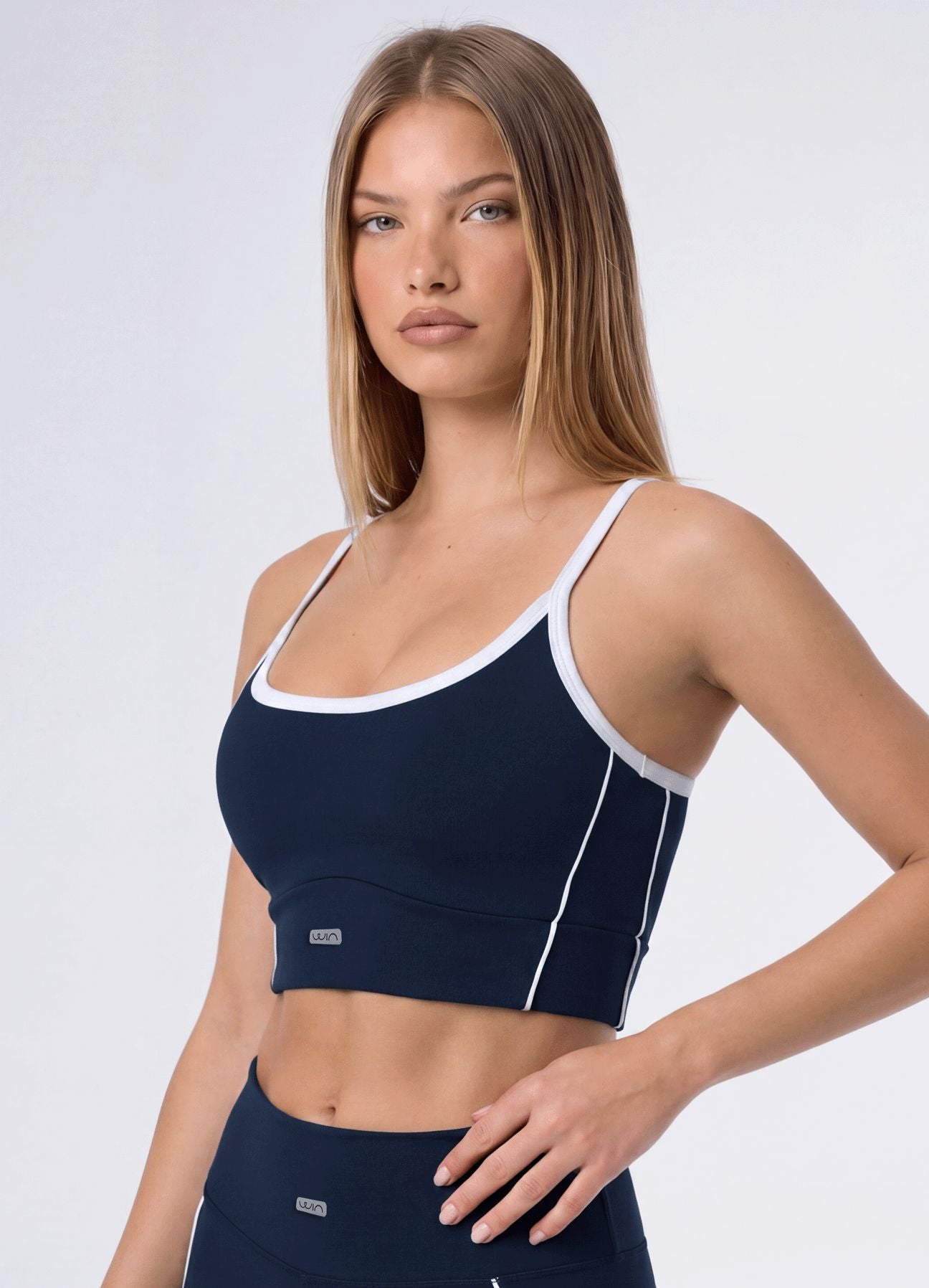 TOP EMANA RECOVER - AZUL MARINO TOPS WIN ROPA DEPORTIVA 