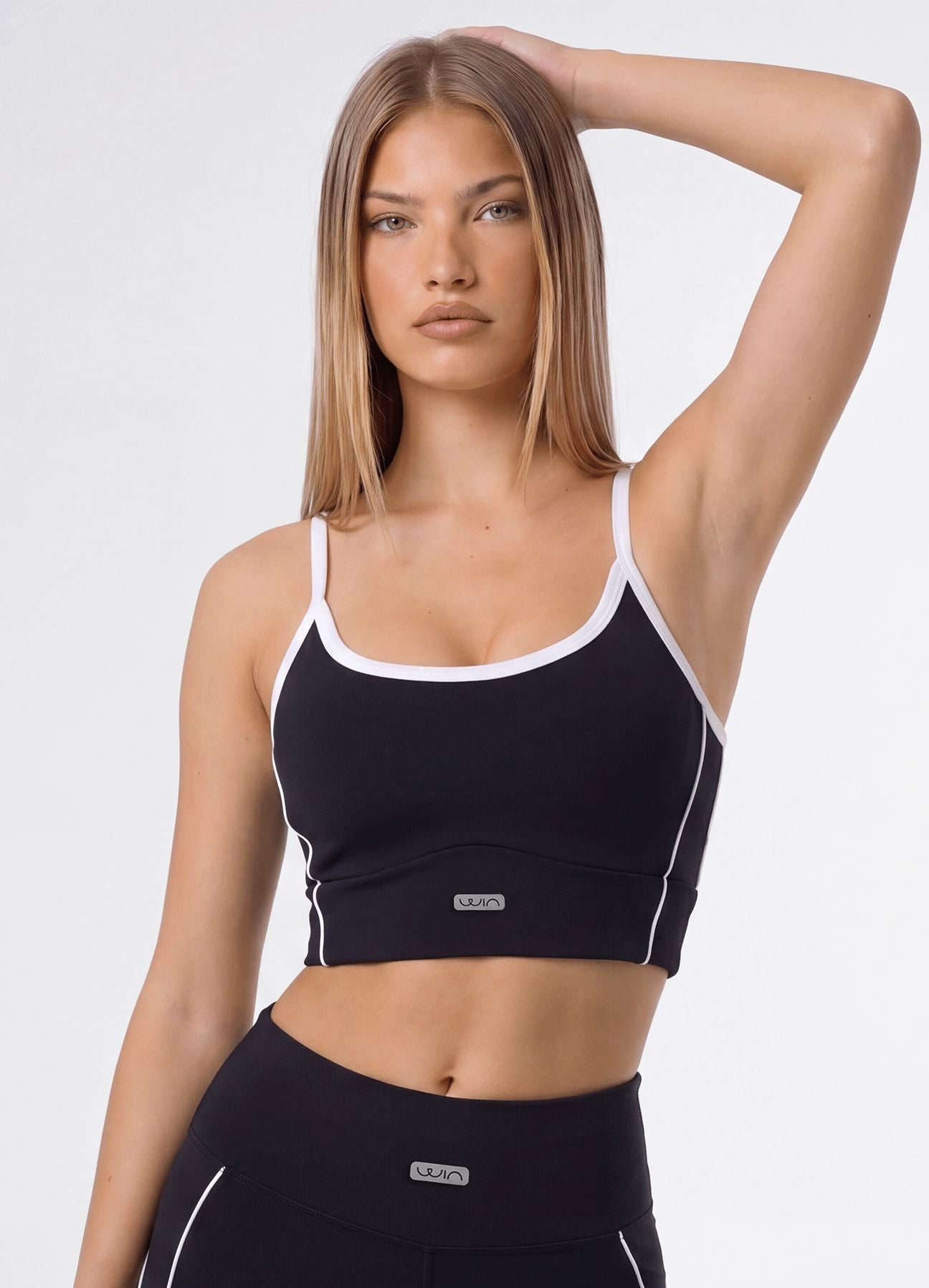 TOP EMANA RECOVER - NEGRO TOPS WIN ROPA DEPORTIVA 