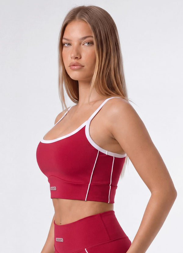 TOP EMANA RECOVER - ROJO TOPS WIN ROPA DEPORTIVA 