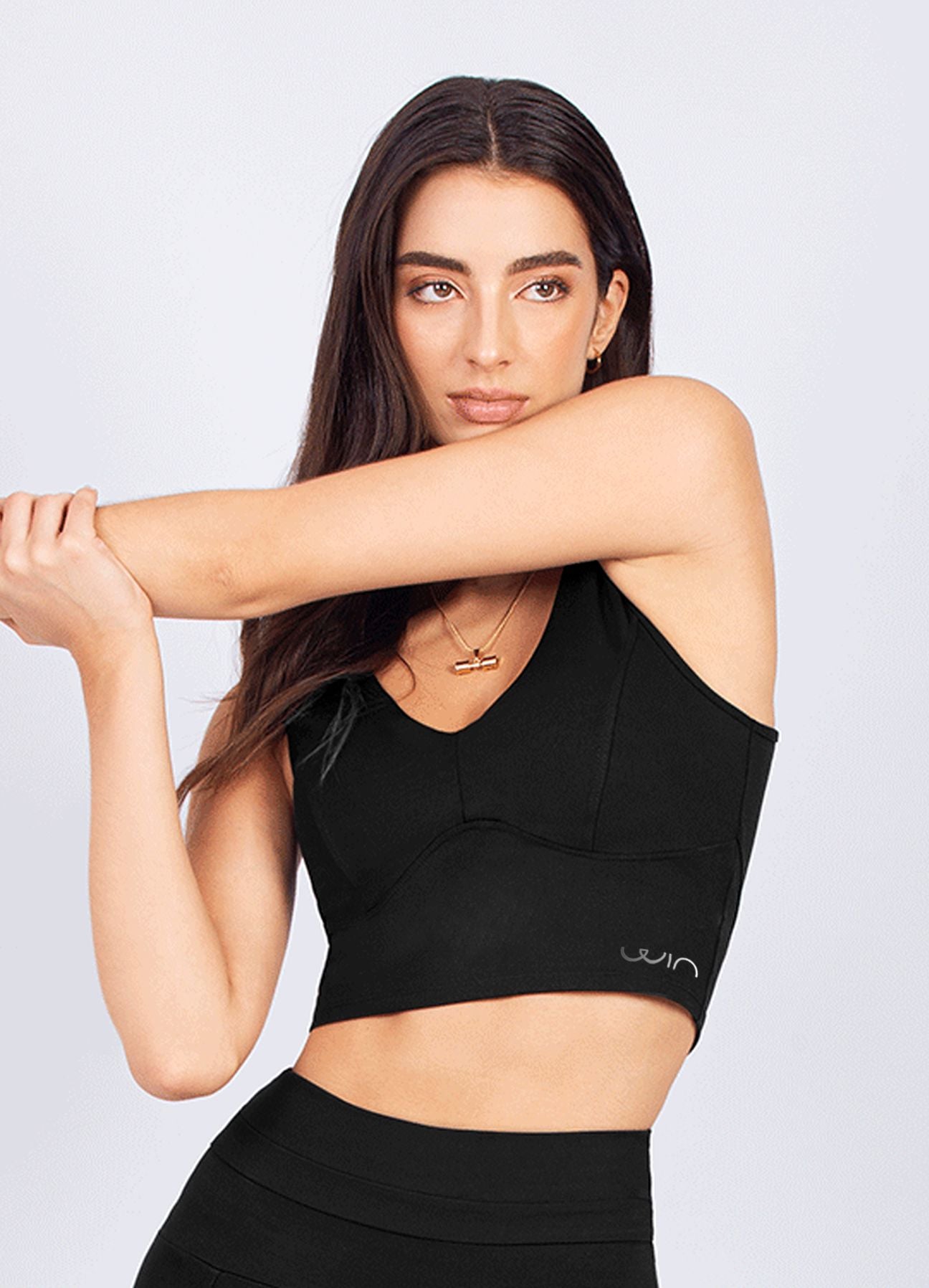 TOP EMANA REPLAY - NEGRO WIN ROPA DEPORTIVA negro S 