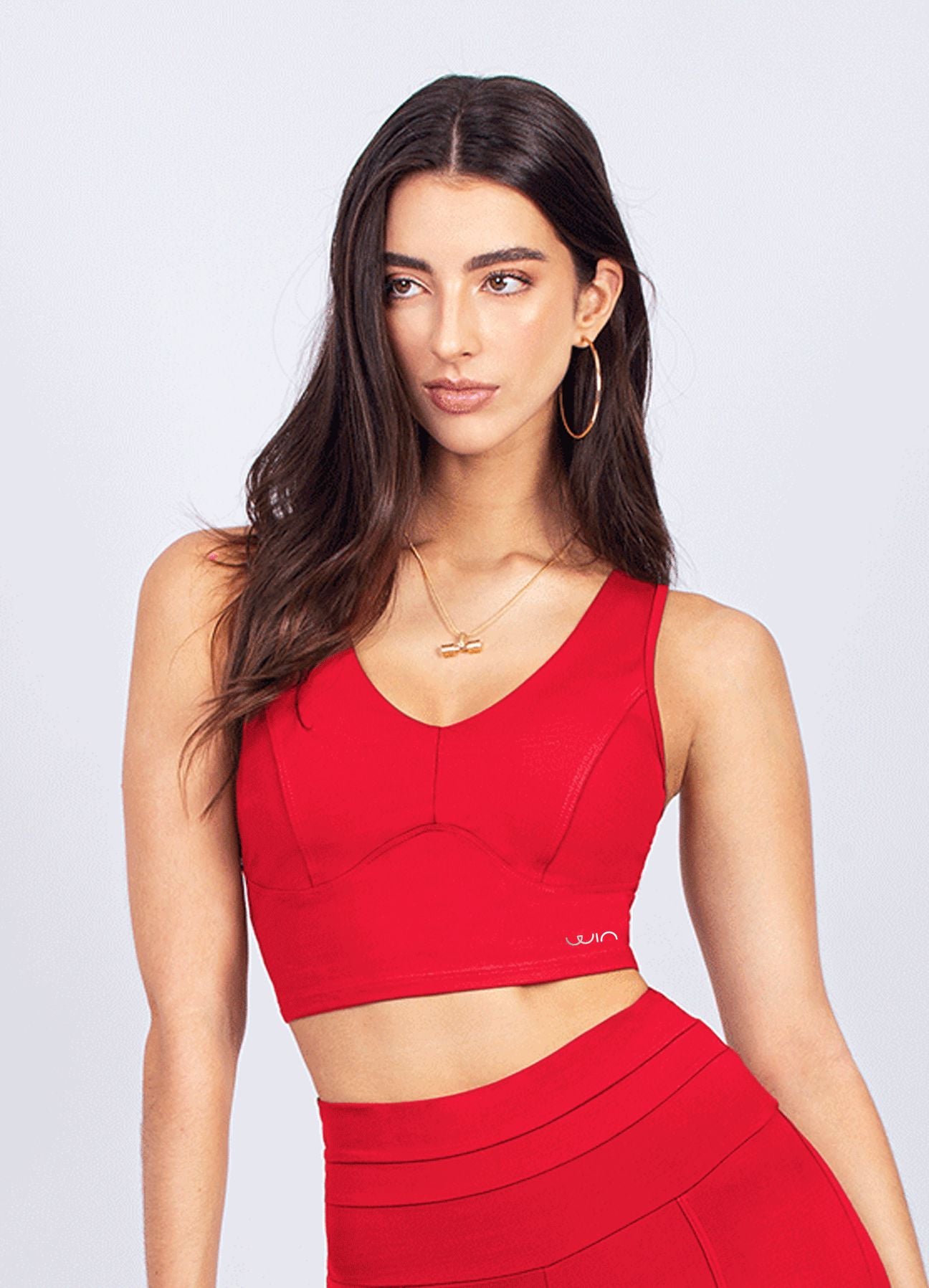 TOP EMANA REPLAY - ROJO WIN ROPA DEPORTIVA ROJO S 
