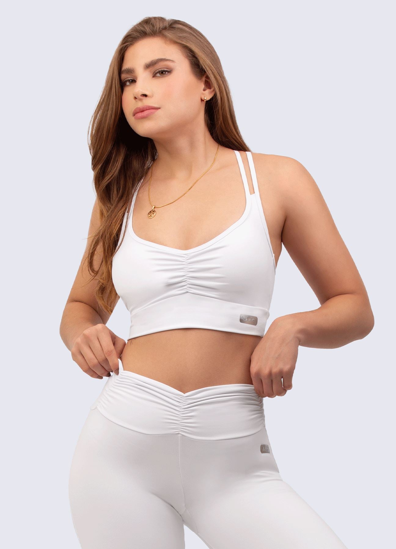 TOP EMANA SCRUNCH-BLANCO TOPS WINropadeportiva BLANCO S 