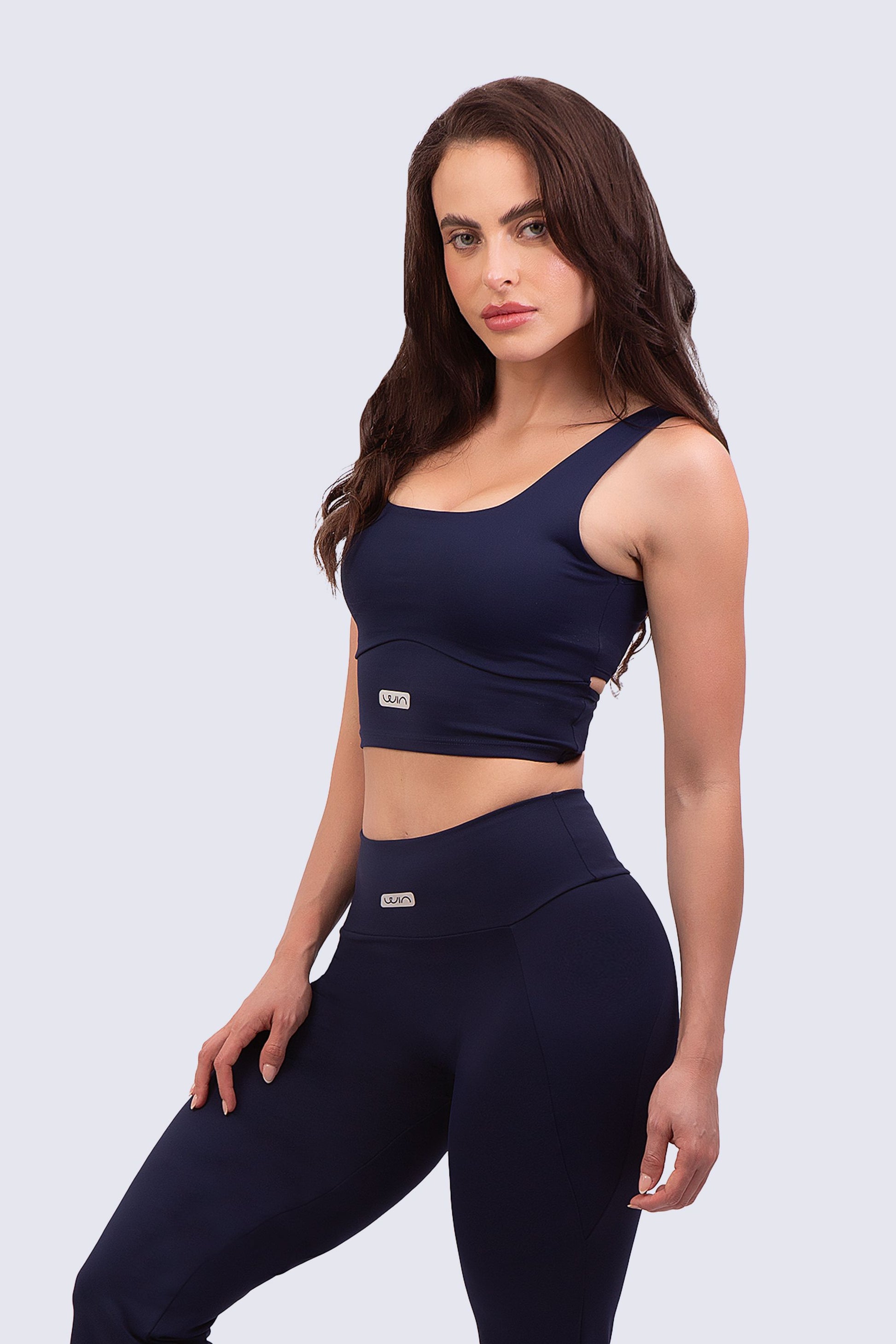TOP EMANA SCULPT-AZUL MARINO TOPS WIN ROPA DEPORTIVA 