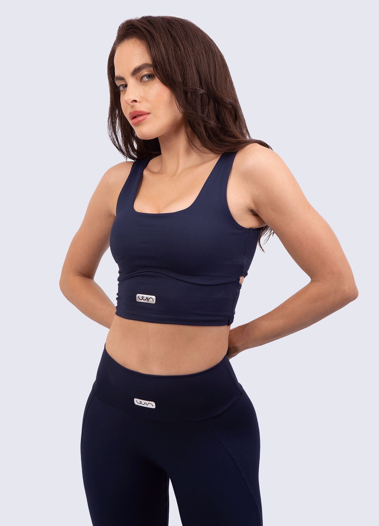 TOP EMANA SCULPT-AZUL MARINO TOPS WIN ROPA DEPORTIVA S AZUL MARINO 
