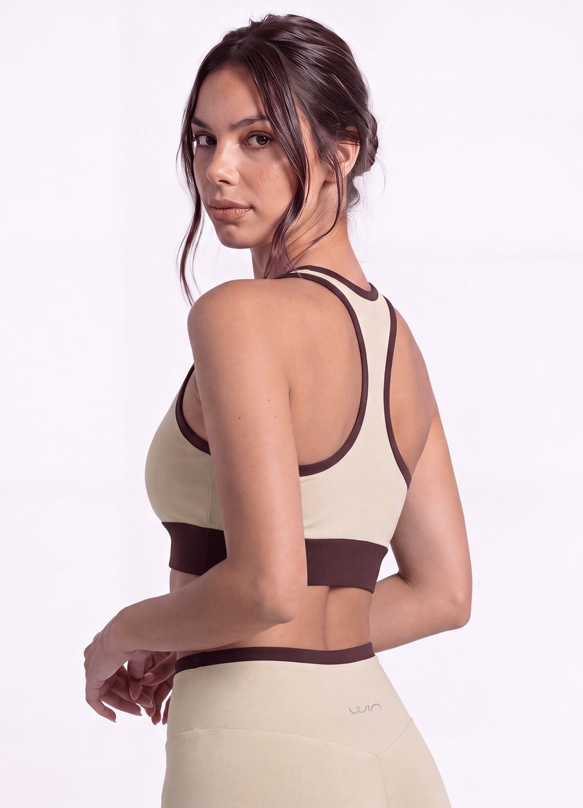 TOP EMANA SENSE - BEIGE TOPS WIN ROPA DEPORTIVA 
