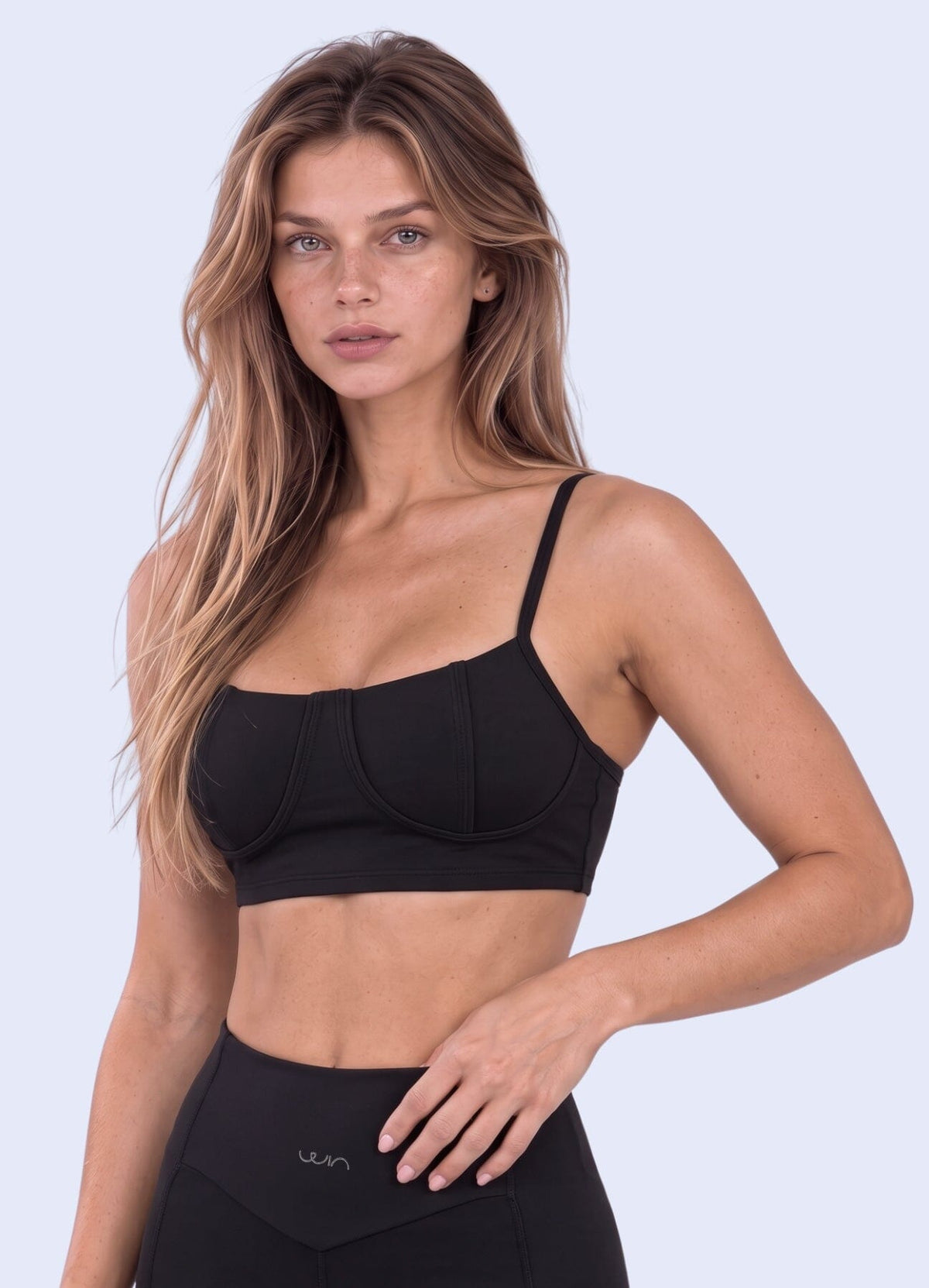 TOP EMANA SLOW - NEGRO TOPS WIN ROPA DEPORTIVA 