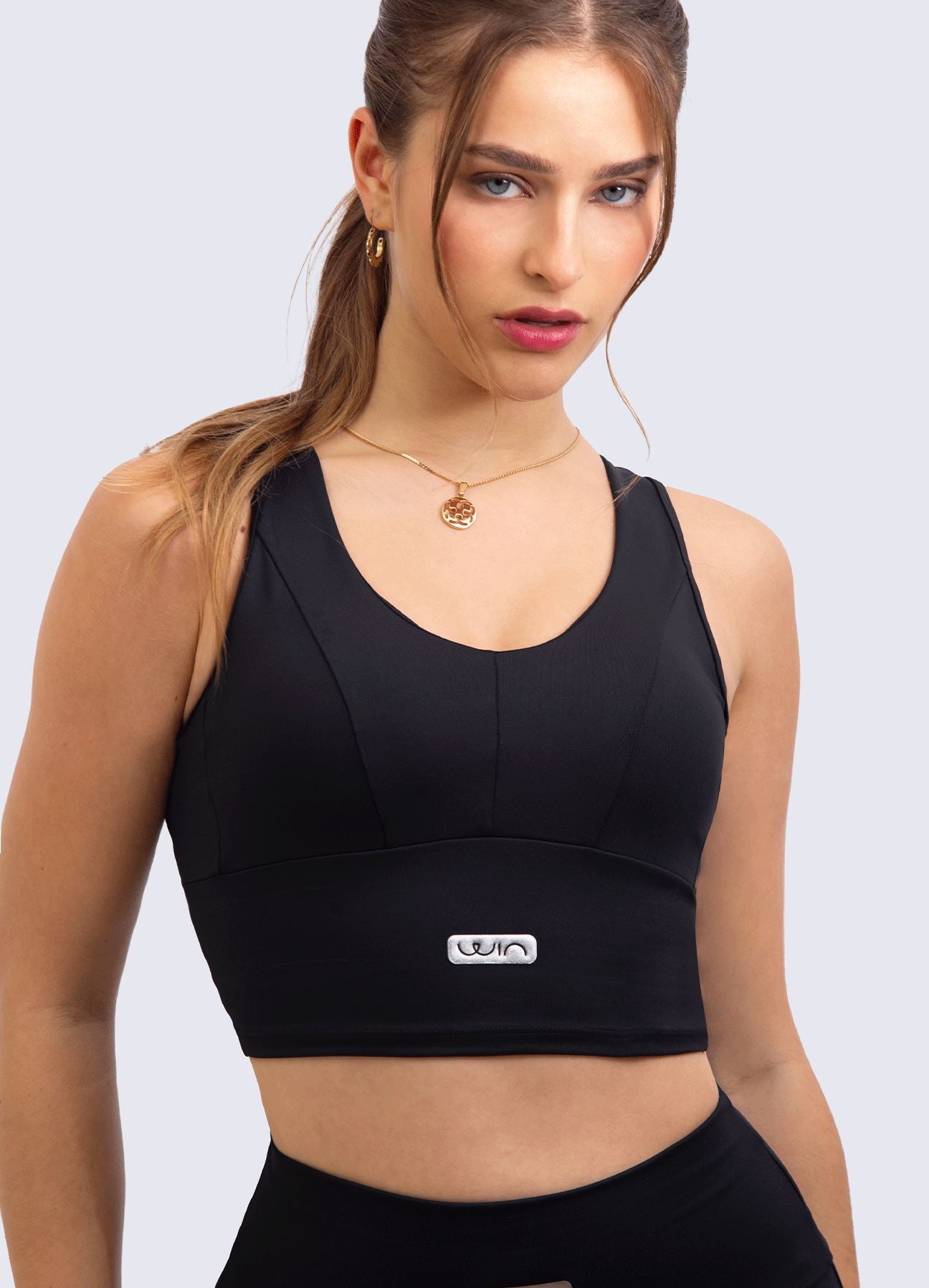 TOP EMANA STRIPES-NEGRO WINropadeportiva 