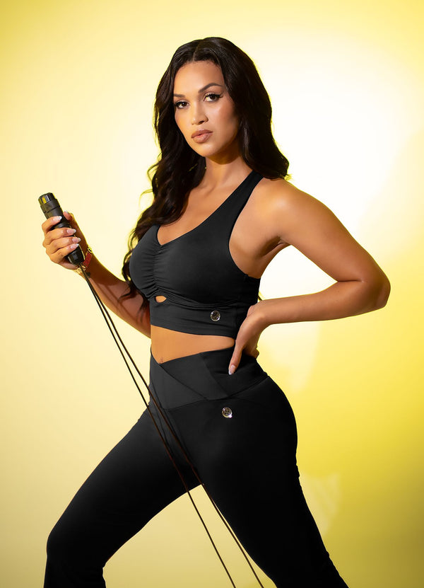 TOP EMANA ULTRA - NEGRO TOPS WIN ROPA DEPORTIVA 