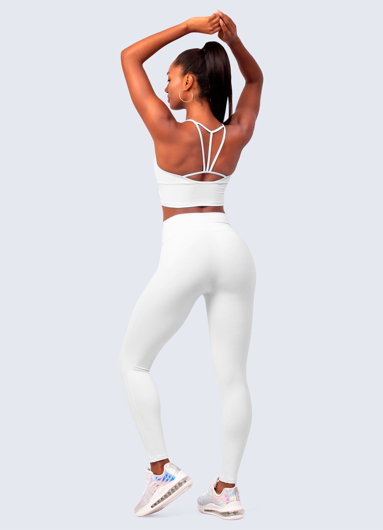 TOP EMANA V NECK-BLANCO TOPS WIN ROPA DEPORTIVA 