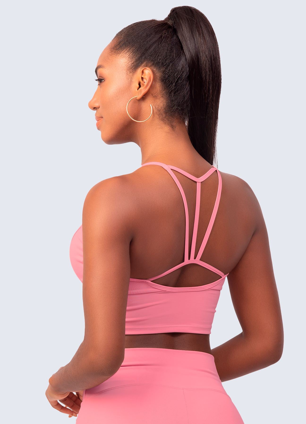 TOP EMANA V NECK-ROSA CHICLE TOPS WIN ROPA DEPORTIVA 