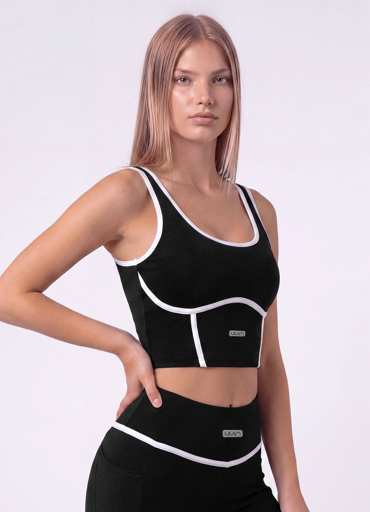TOP EMANA WELLNESS - NEGRO TOPS WIN ROPA DEPORTIVA 