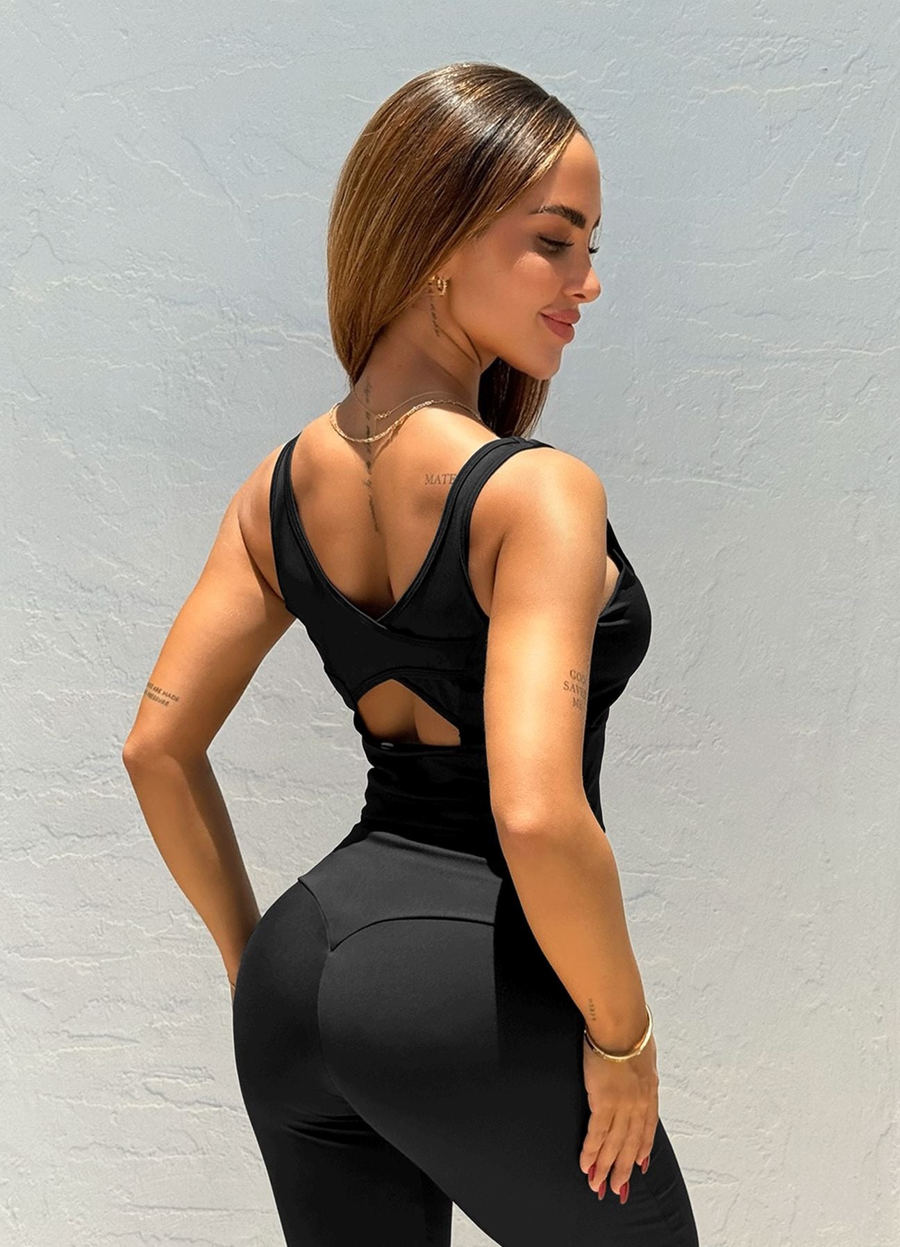 TOP FLEX MOVEMENT - NEGRO WIN ROPA DEPORTIVA 