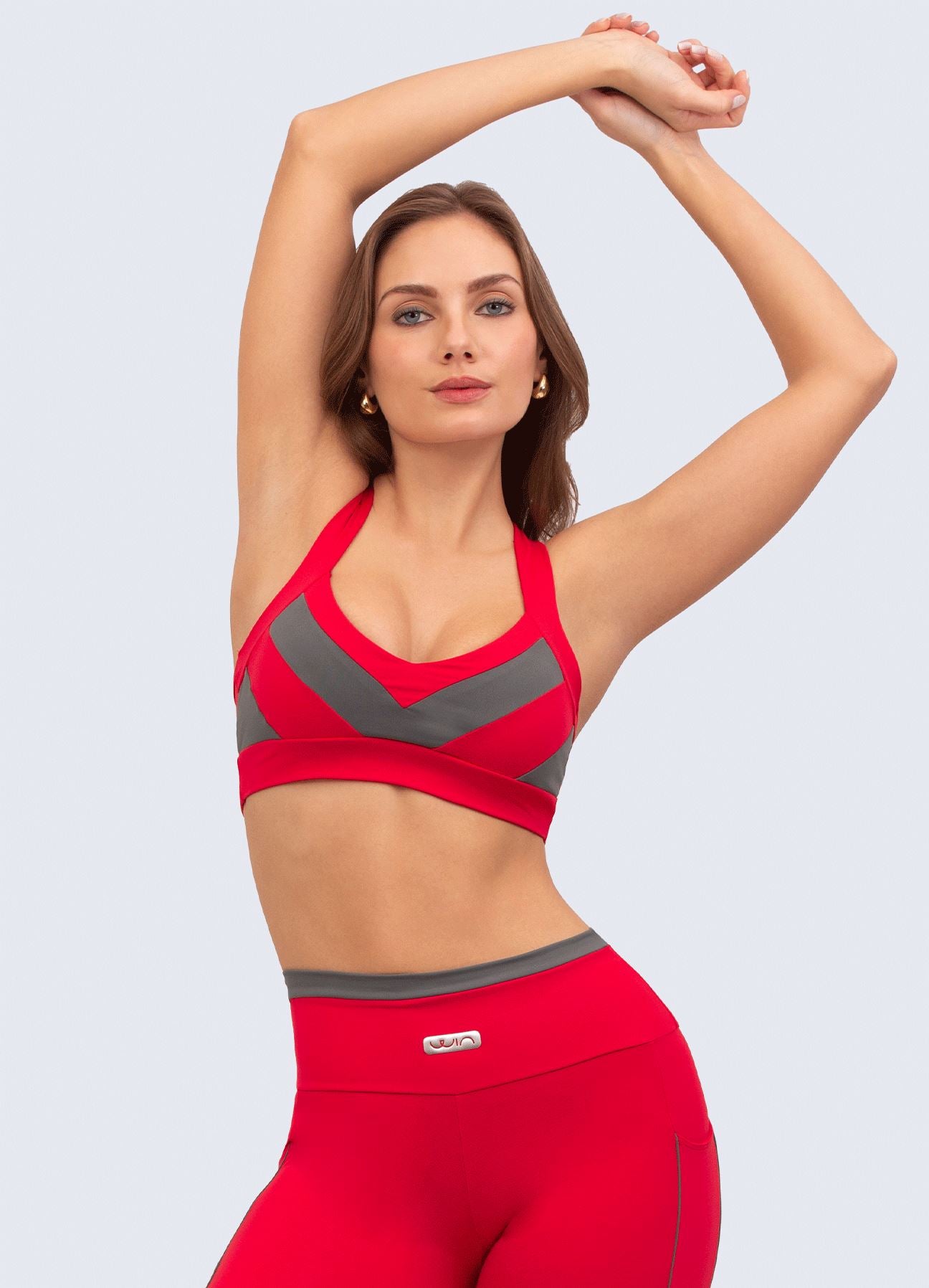 TOP NEVER STOPS-ROJO TOPS WIN ROPA DEPORTIVA 