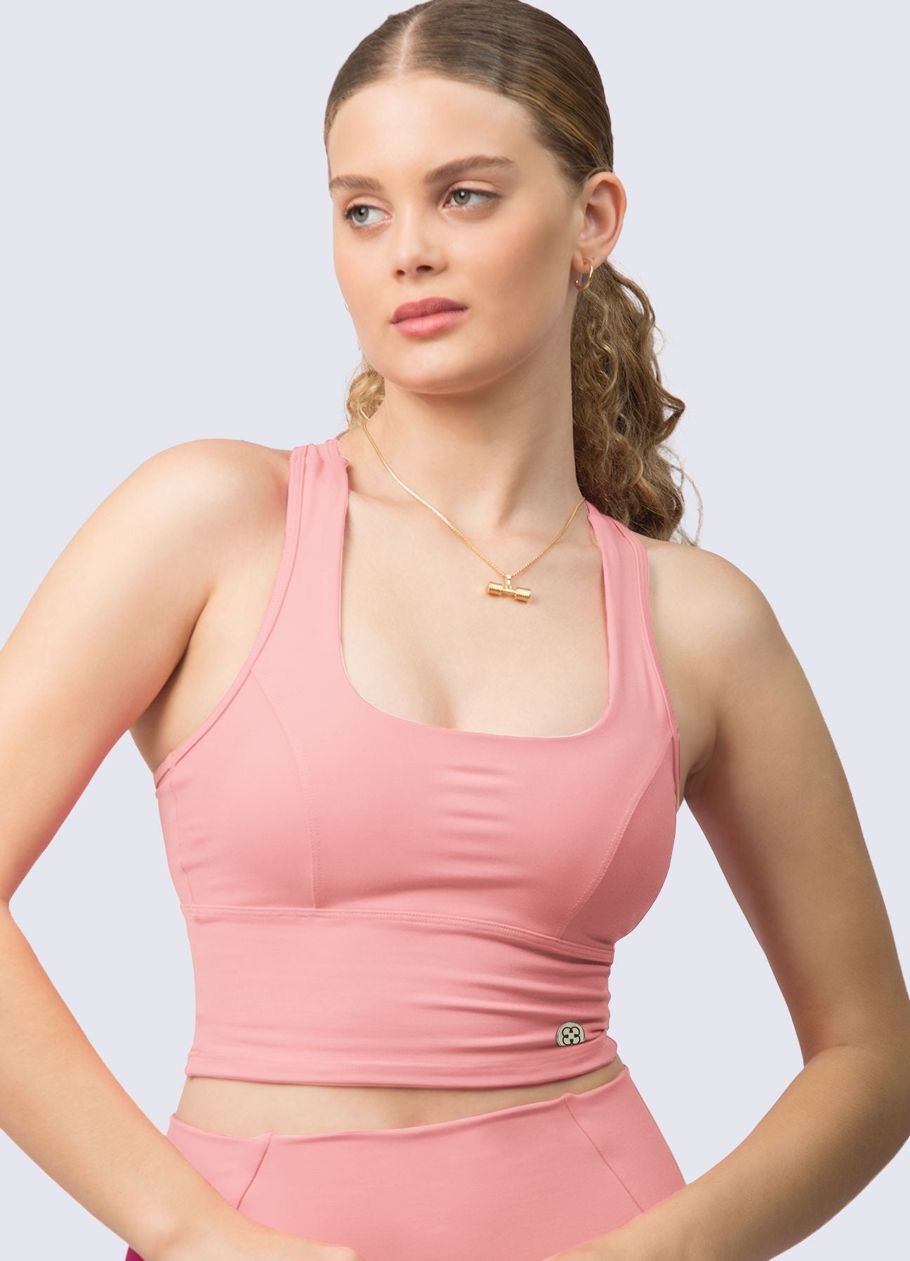 Tops Cortos Rosas | Tops Cortos Para Mujer | WIN ROPA DEPORTIVA