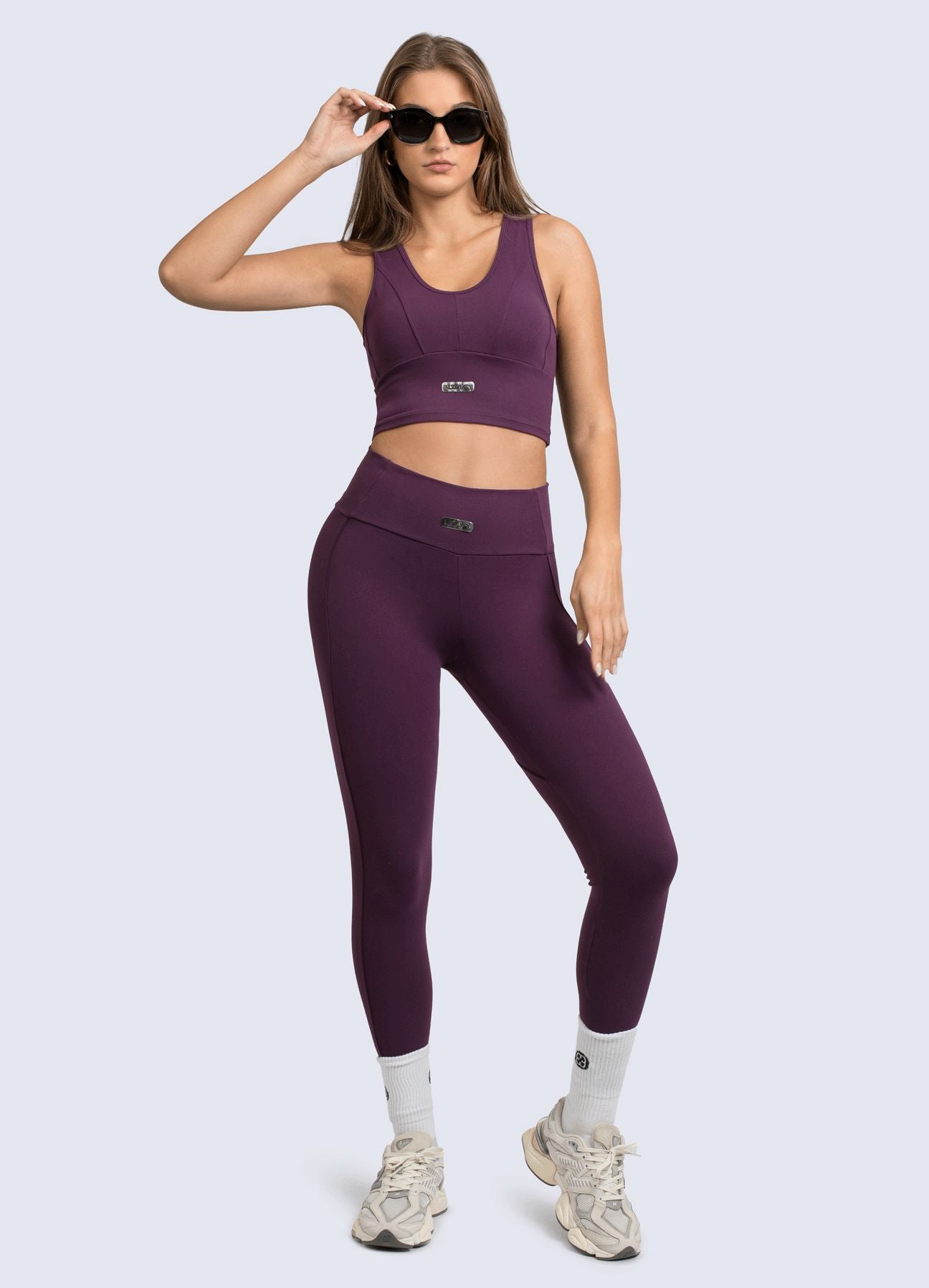 TOP SUPLEX BEAT - MORADO OSCURO TOPS WIN ROPA DEPORTIVA 
