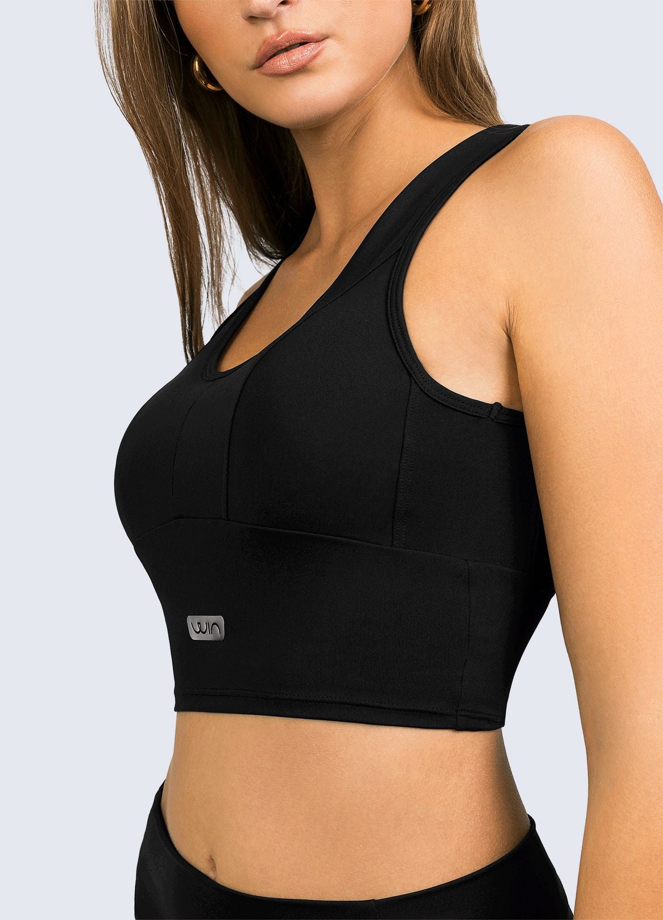 TOP SUPLEX BEAT - NEGRO TOPS WIN ROPA DEPORTIVA 