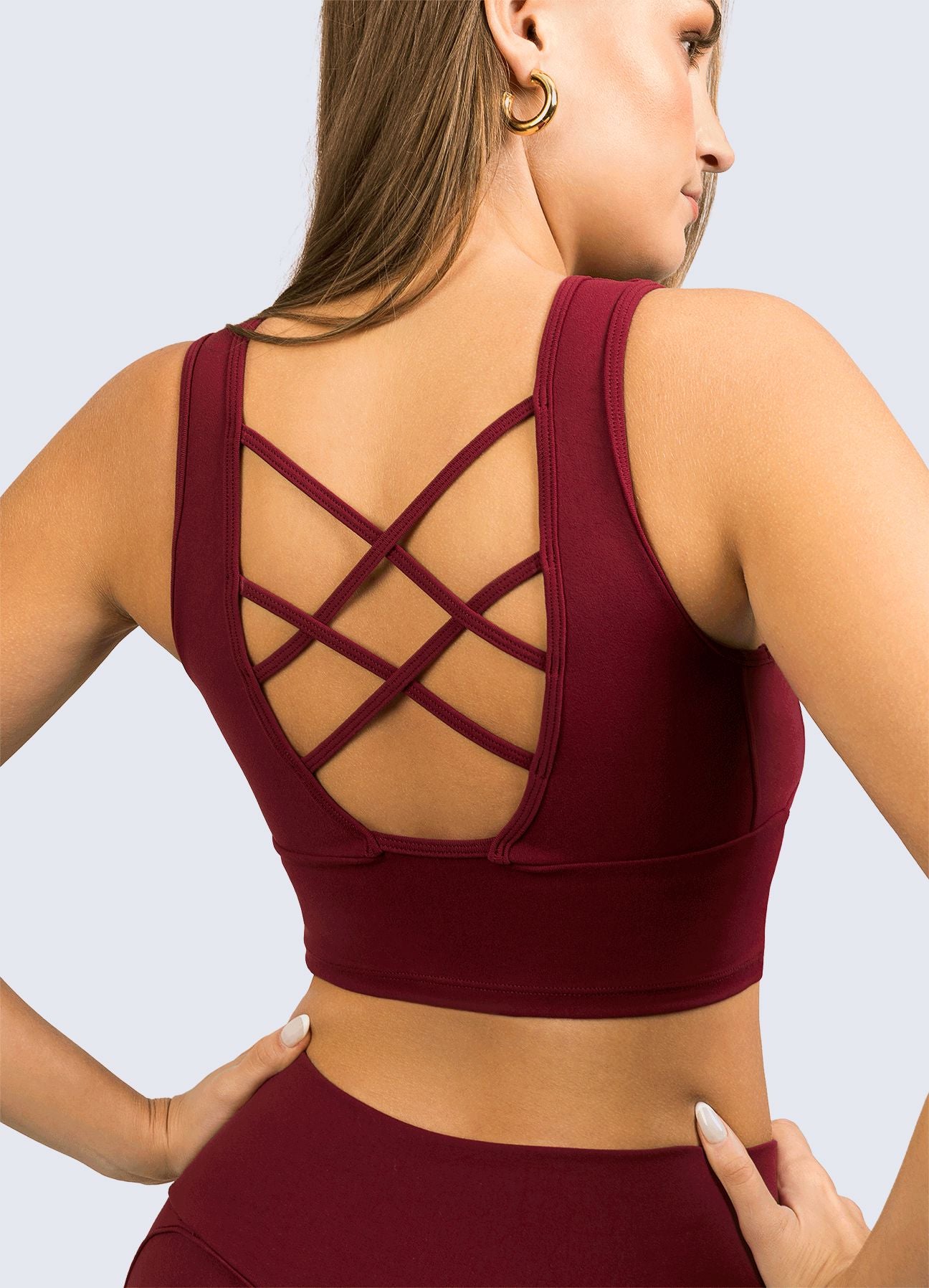TOP SUPLEX BEAT - ROJO OSCURO TOPS WIN ROPA DEPORTIVA 