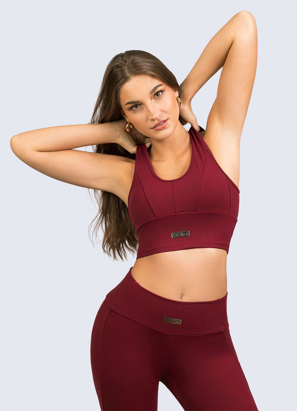 TOP SUPLEX BEAT - ROJO OSCURO TOPS WIN ROPA DEPORTIVA ROJO OSCURO S 