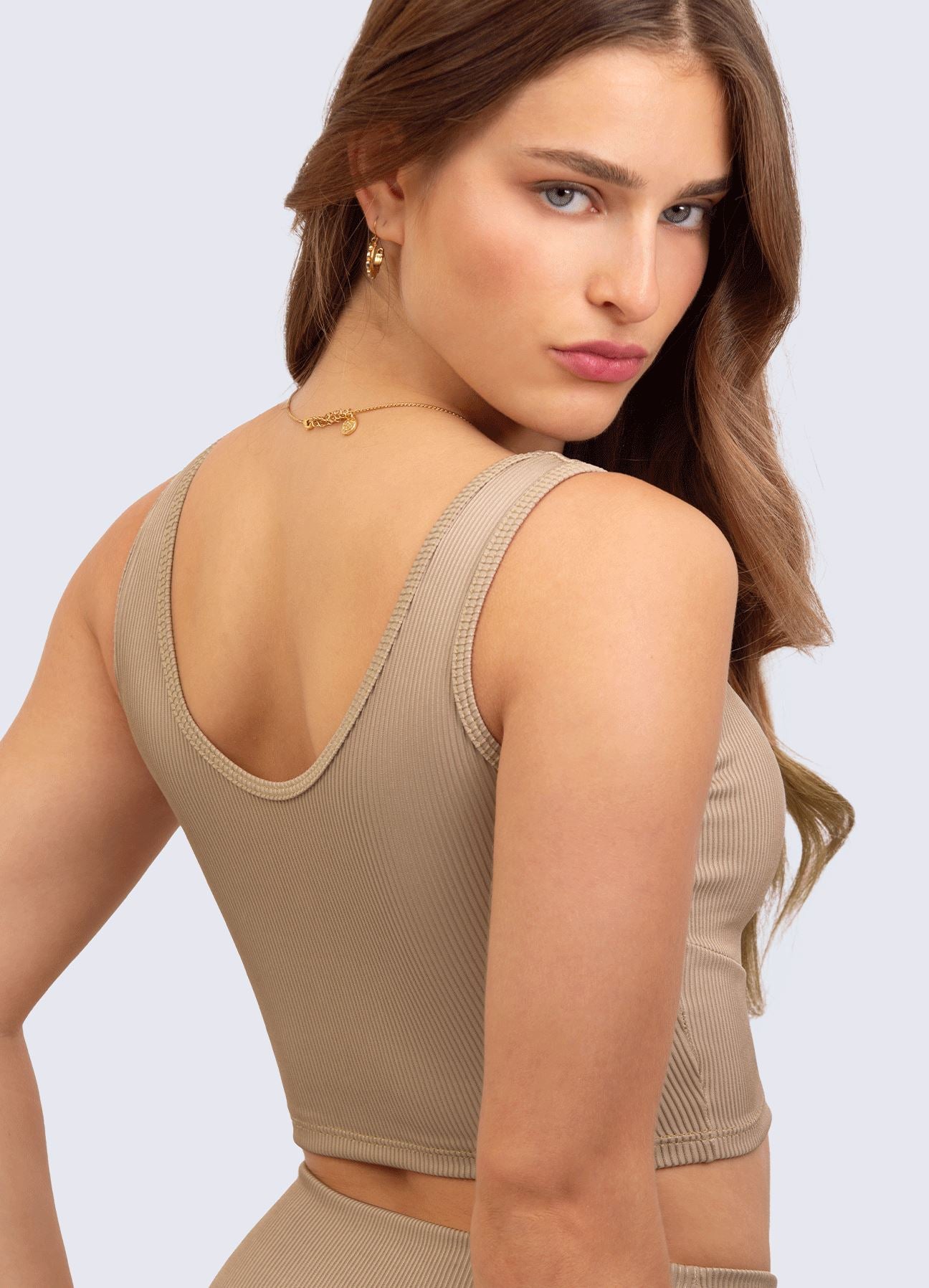 TOP ULTRA RIB-BEIGE TOPS WINropadeportiva 