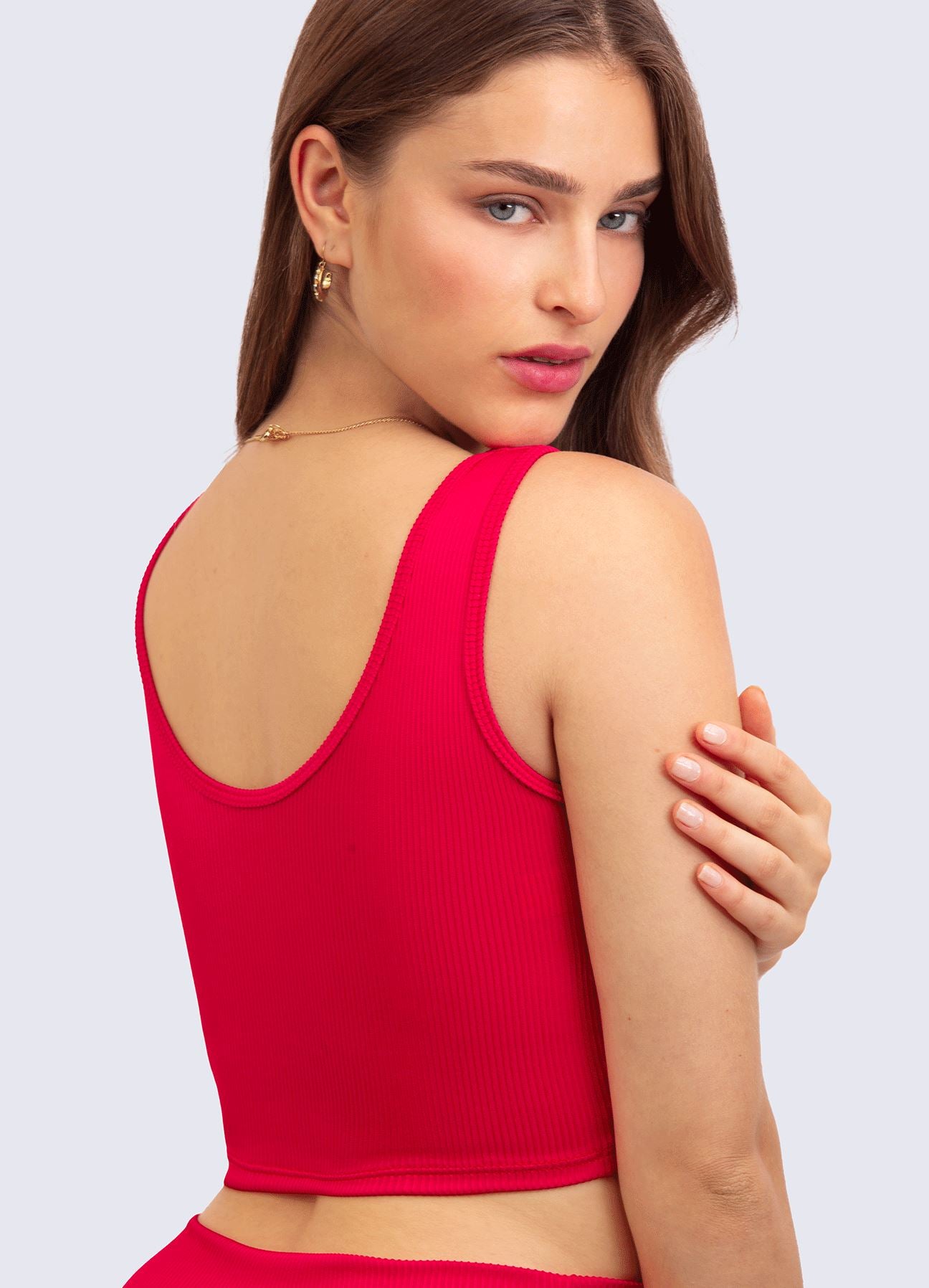 TOP ULTRA RIB-ROJO TOPS WINropadeportiva 