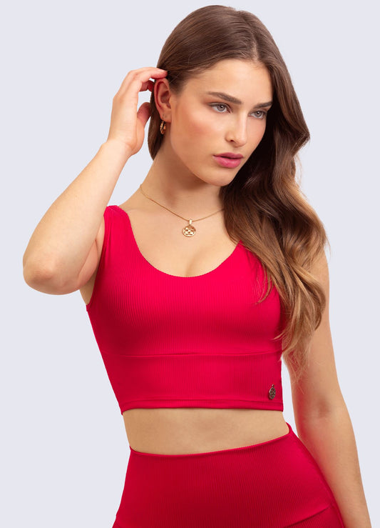 TOP ULTRA RIB-ROJO TOPS WINropadeportiva S ROJO 