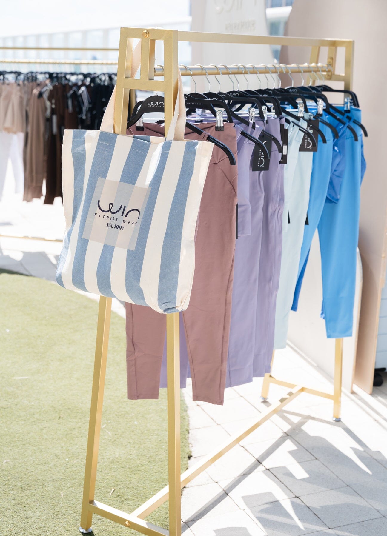 TOTE BAG STUDIO - AZUL ACCESORIOS WIN ROPA DEPORTIVA 