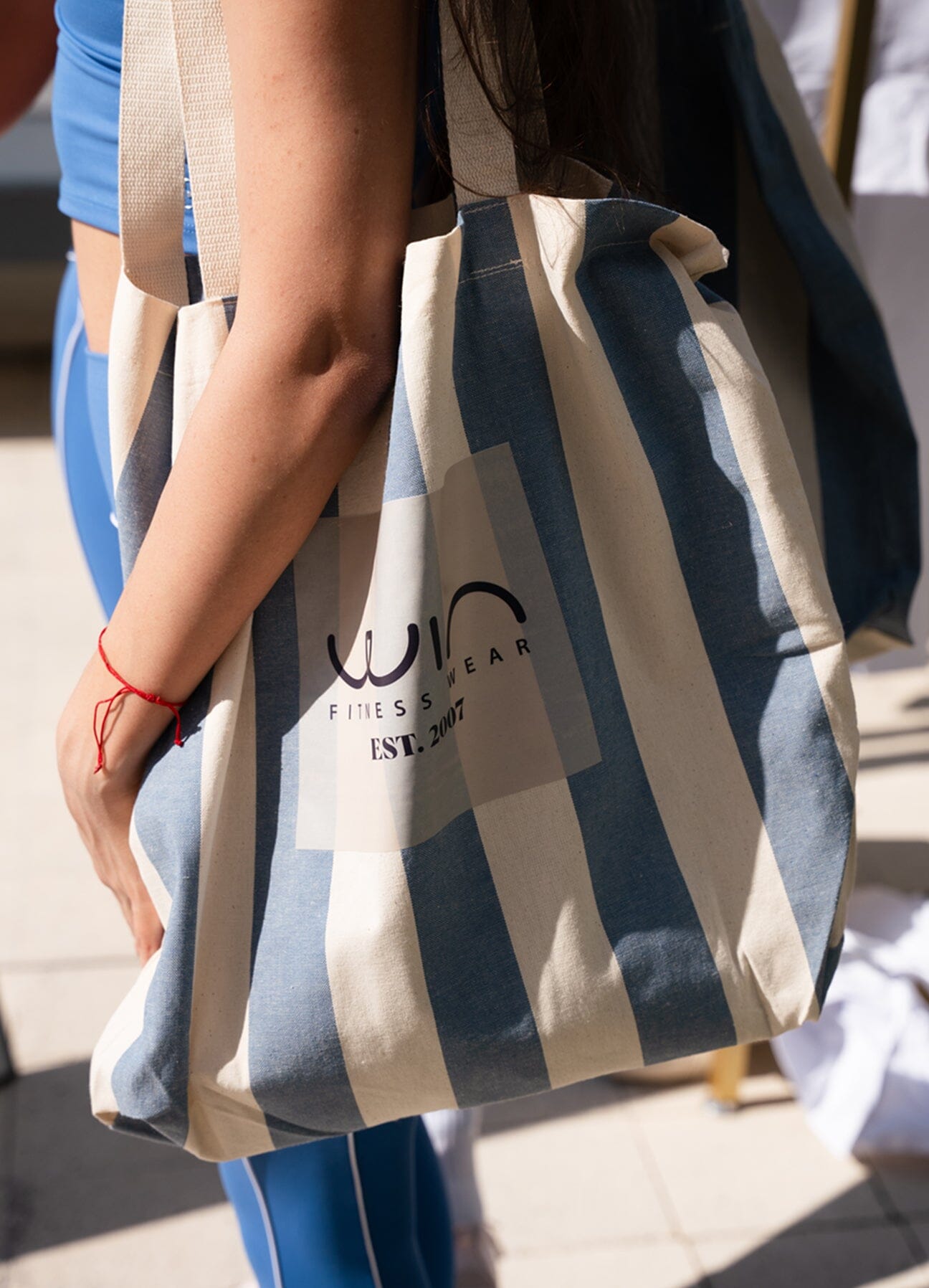 TOTE BAG STUDIO - AZUL ACCESORIOS WIN ROPA DEPORTIVA 