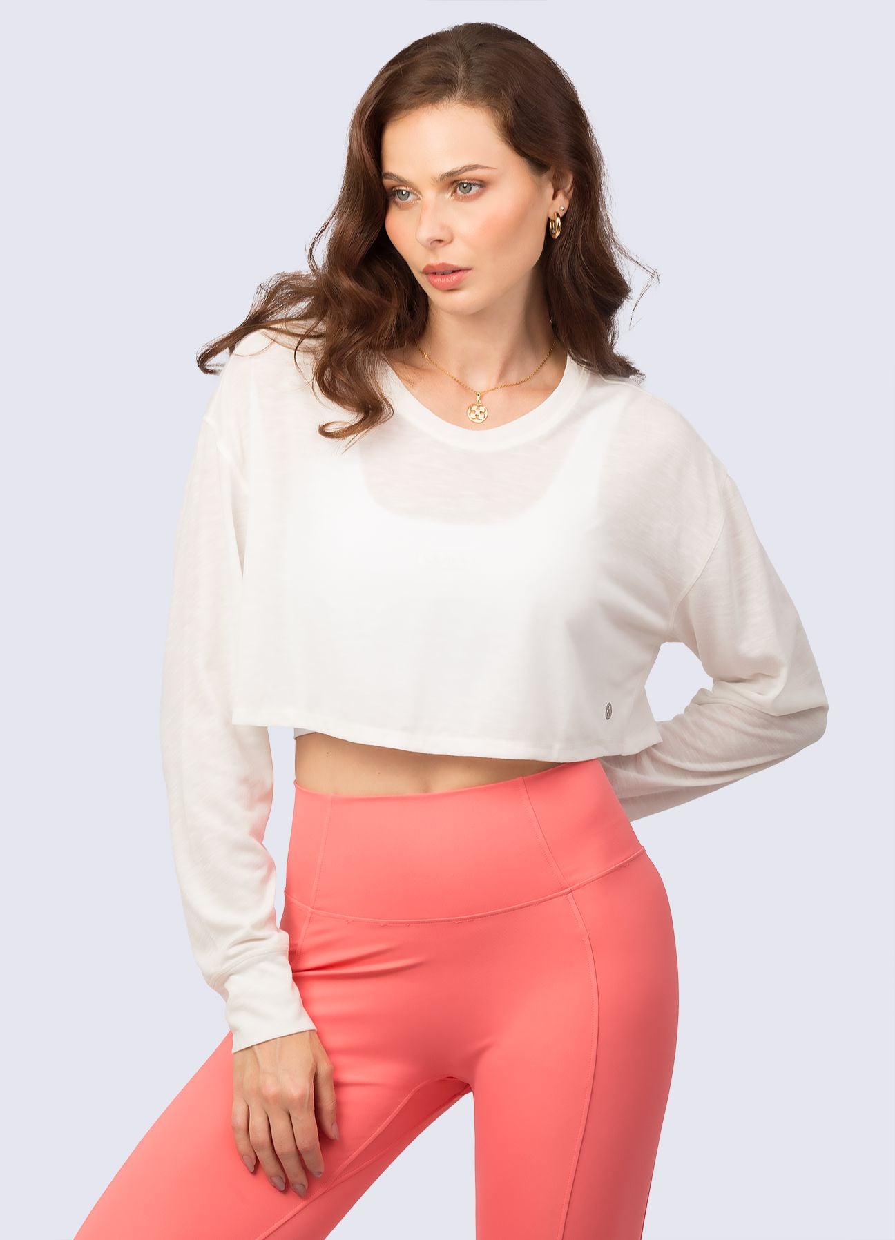 TSHIRT CROP SUPERNOVA - IVORY T-SHIRT WIN ROPA DEPORTIVA IVORY S 