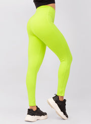 Legging Smart Emana - Lima Neón LEGGINGS WINropadeportiva 