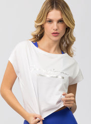 T-shirt Strong Woman - Blanco POLOS WINropadeportiva 