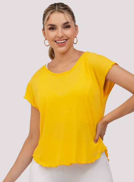 T-shirt Sweet Delicata - Amarillo POLOS WINropadeportiva